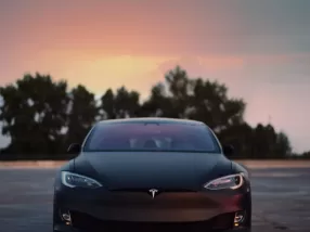 black porsche 911 on road during sunset